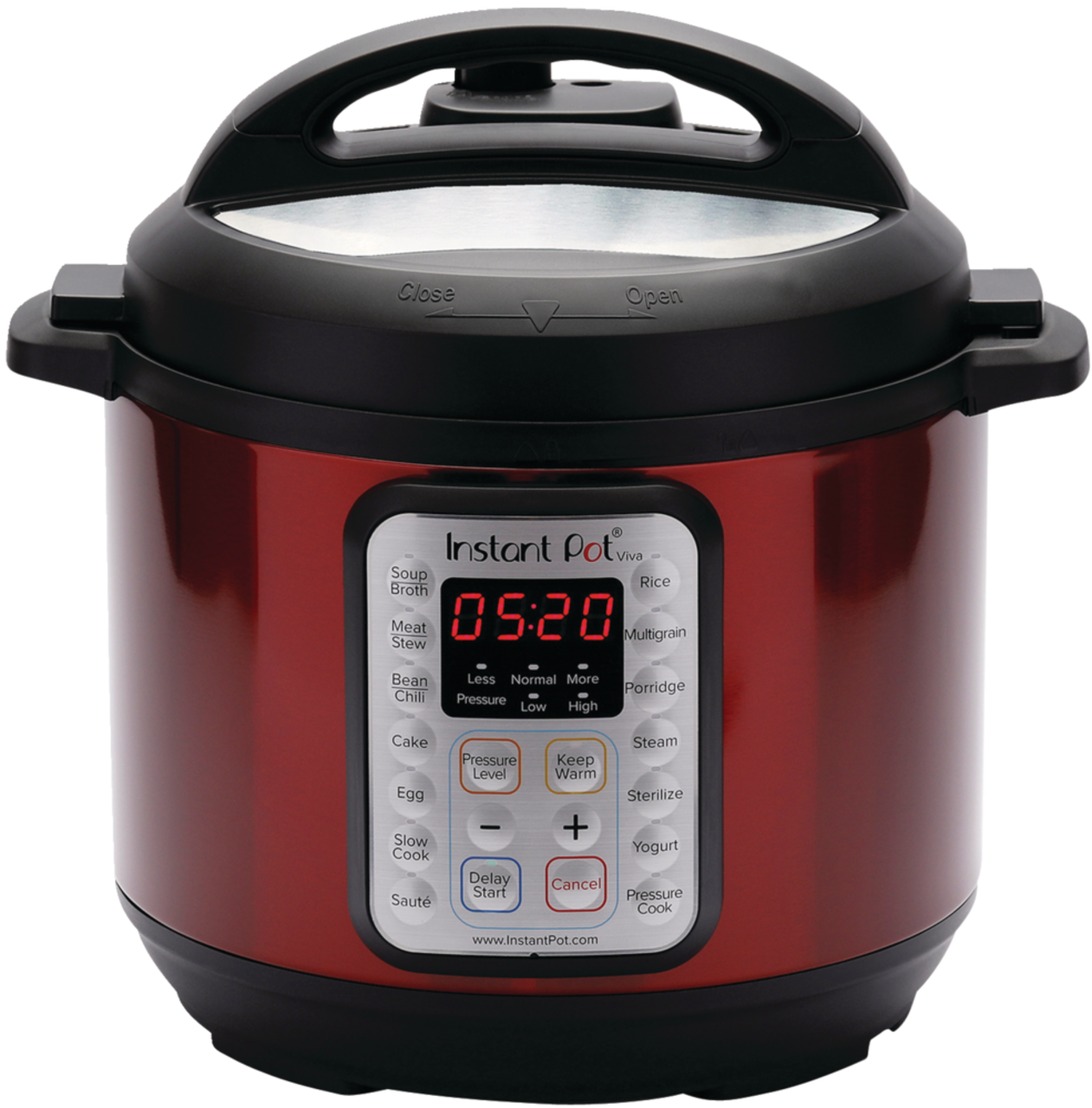 Instant Pot Viva Black Stainless 8-Quart 9-in-1 Multi-Use Programmable Pressure Cooker, Slow Cooker, Rice Cooker, Yogurt Maker
