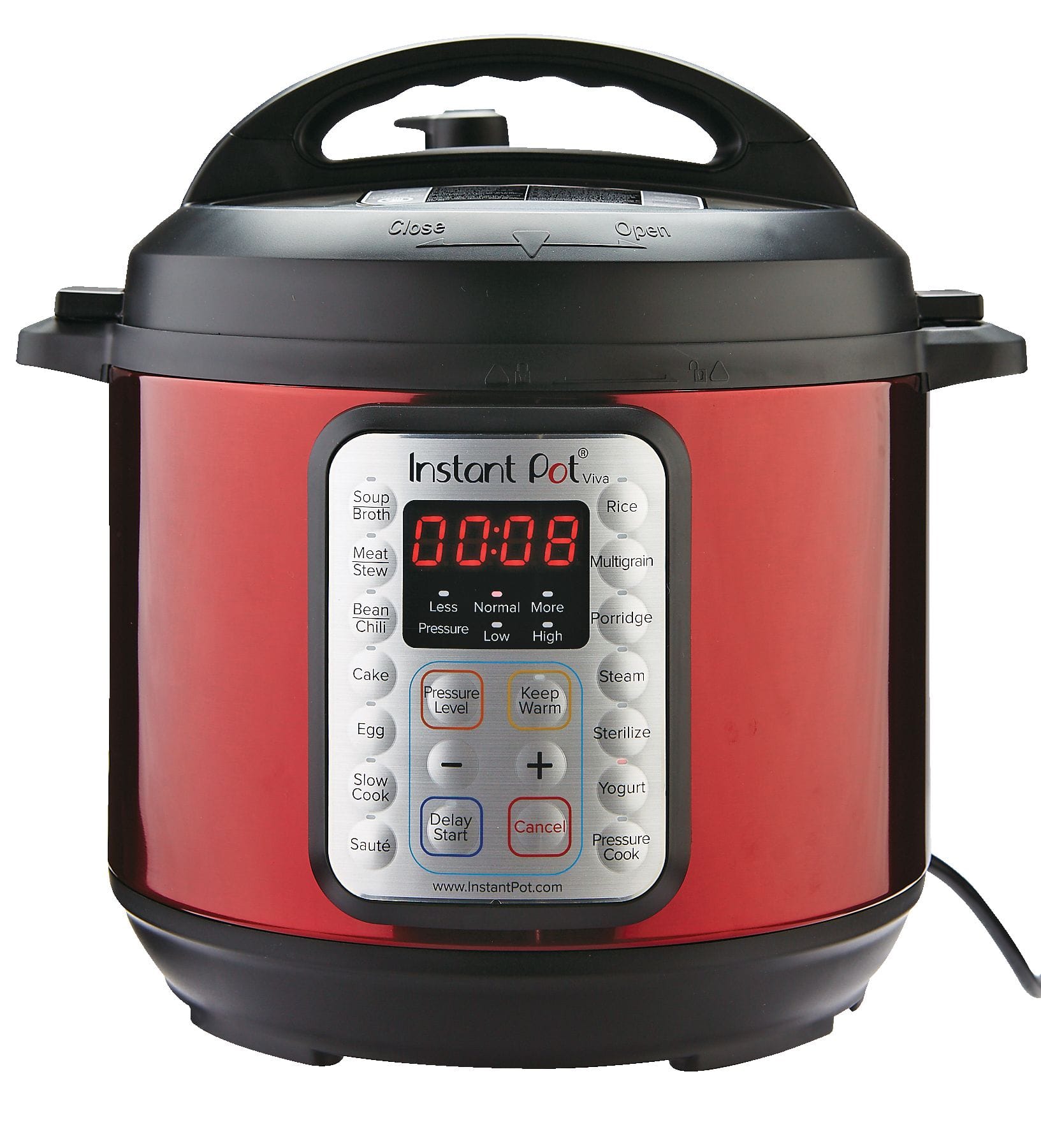 Instant Pot Viva 9 in 1 Pressure Cooker Slow Cooker Stainless Steel Red 6qt Canadian Tire