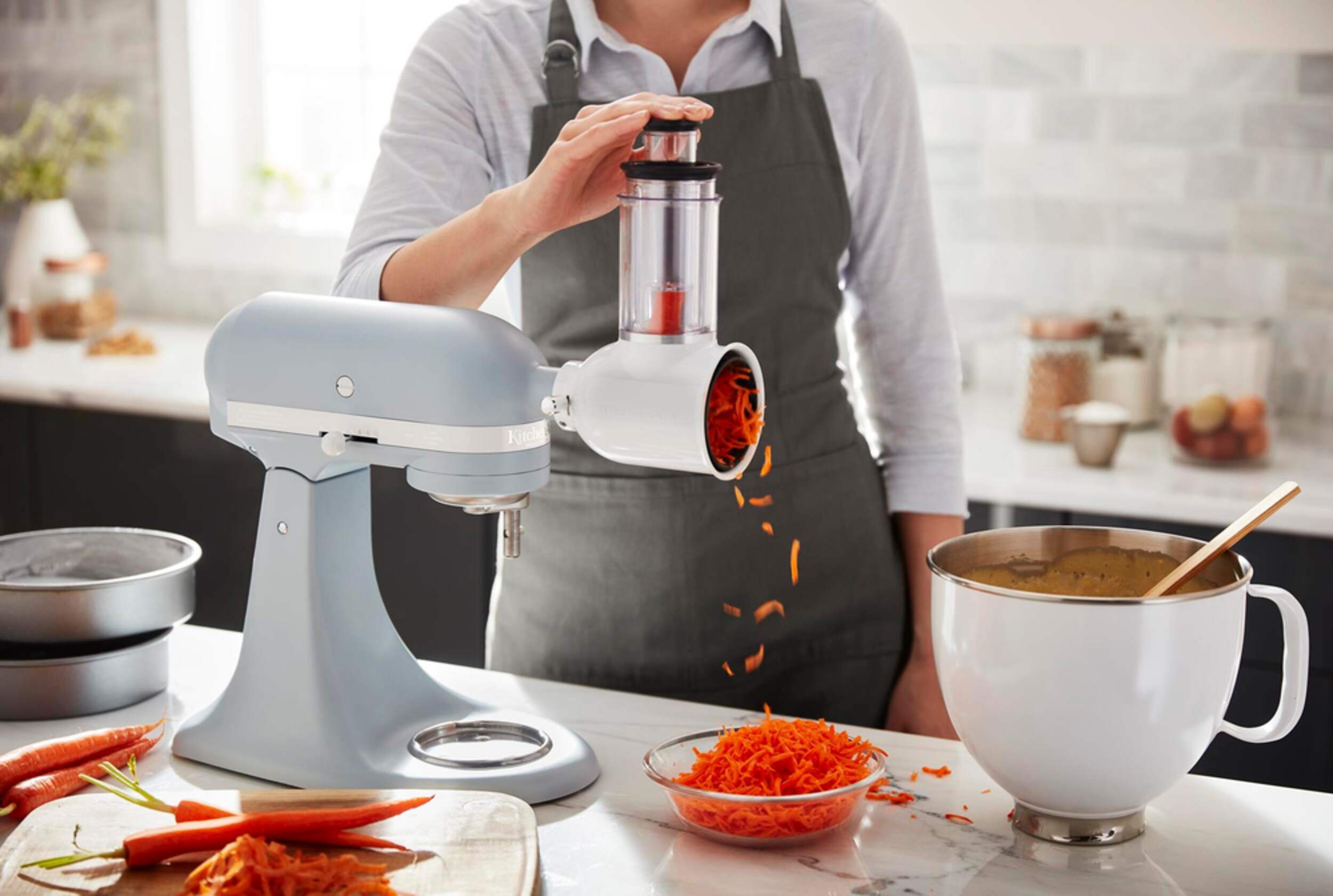 Kitchen Aid 100 Year Anniversary Stand Mixer, Misty Blue Canadian Tire