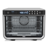 Grille-pain four et friteuse à air à convection numérique NinjaMD FoodiMC XL Pro, avec 10 fonctions, acier inoxydable