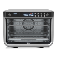 Ninja® Foodi™ XL Pro Digital Convection Air Fryer Toaster Oven, w/ 10 Functions, Stainless Steel Front_Elevated