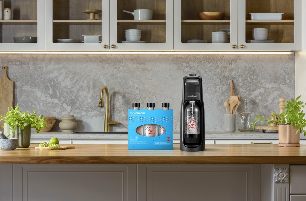 SodaStream Canadian Tire 100th Anniversary Special Edition Jet Sparkling Water Maker, Metallic