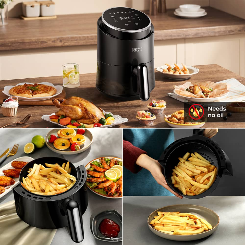 Ultima Cosa 6+1 Preset Mode Air Fryer With Digital Touchscreen, 1.5-L ...