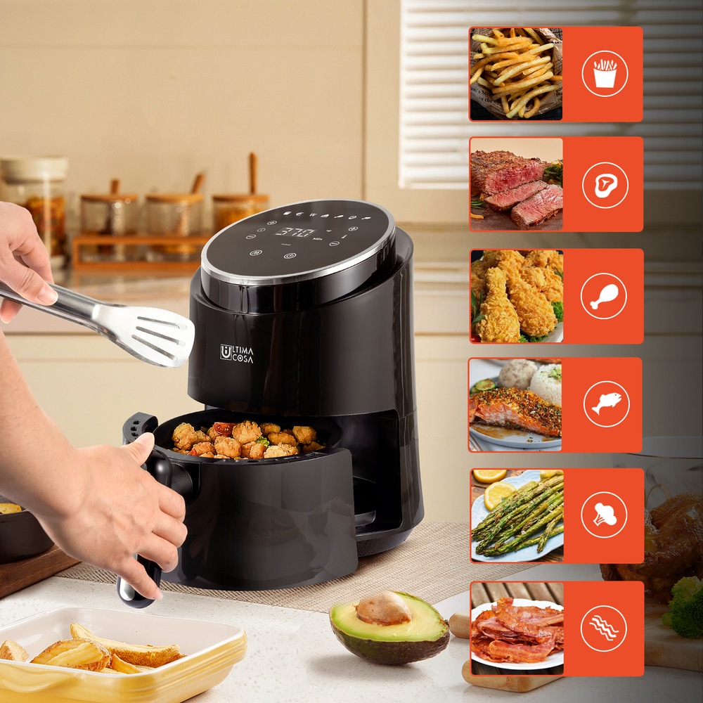 Ultima Cosa 6+1 Preset Mode Air Fryer with Digital Touchscreen, 1.5L