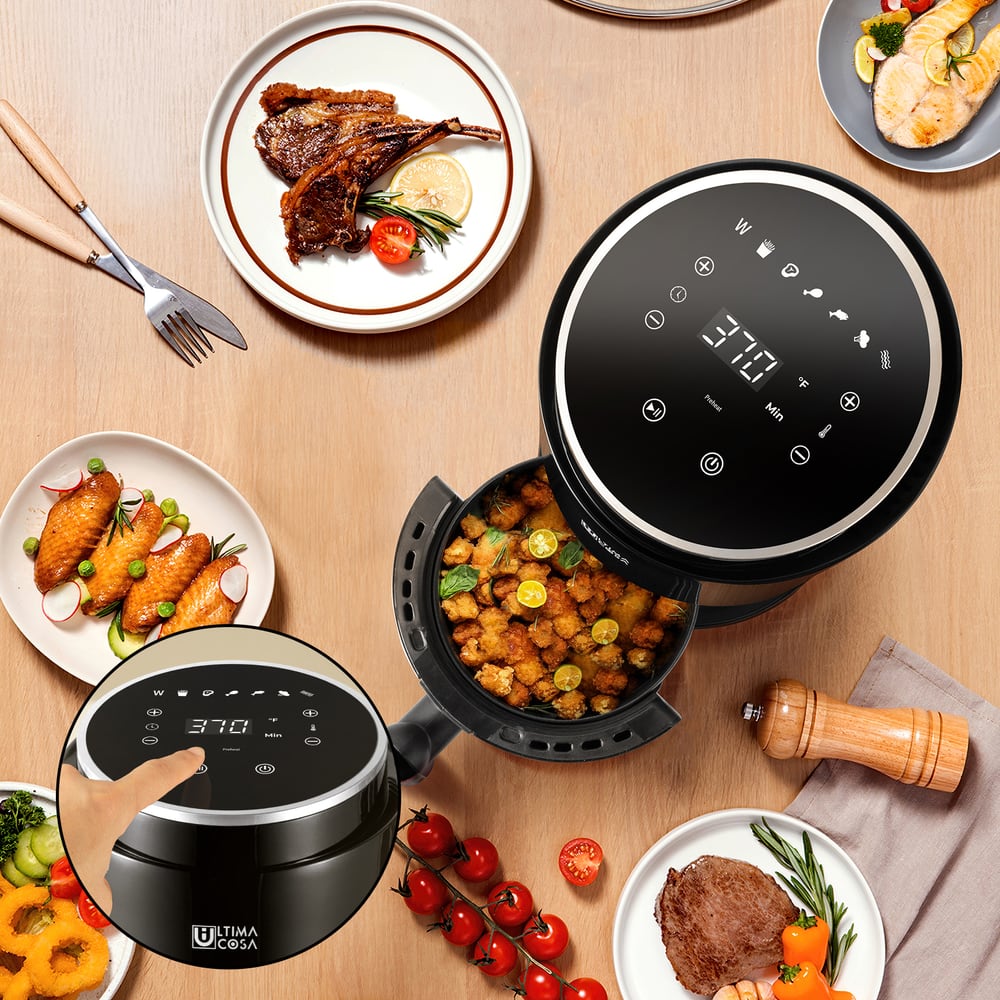 Ultima Cosa 6+1 Preset Mode Air Fryer With Digital Touchscreen, 1.5-L ...