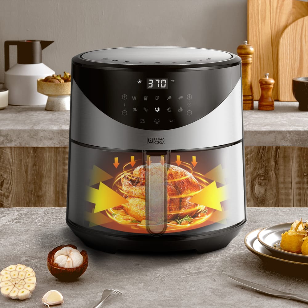 Ultima Cosa 10+1 Cook Mode Air Fryer With 3D Heat & Digital Touchscreen ...