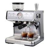 Ultima Cosa Coffee Machine Presto Bollente Espresso Maker with Grinding Front_Three_Fourths_Angled_Left