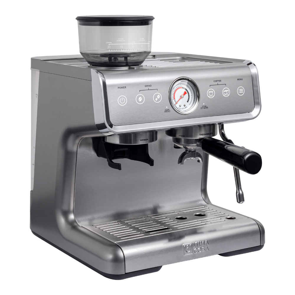 Ultima Cosa Coffee Machine Presto Bollente Espresso Maker with Grinding ...