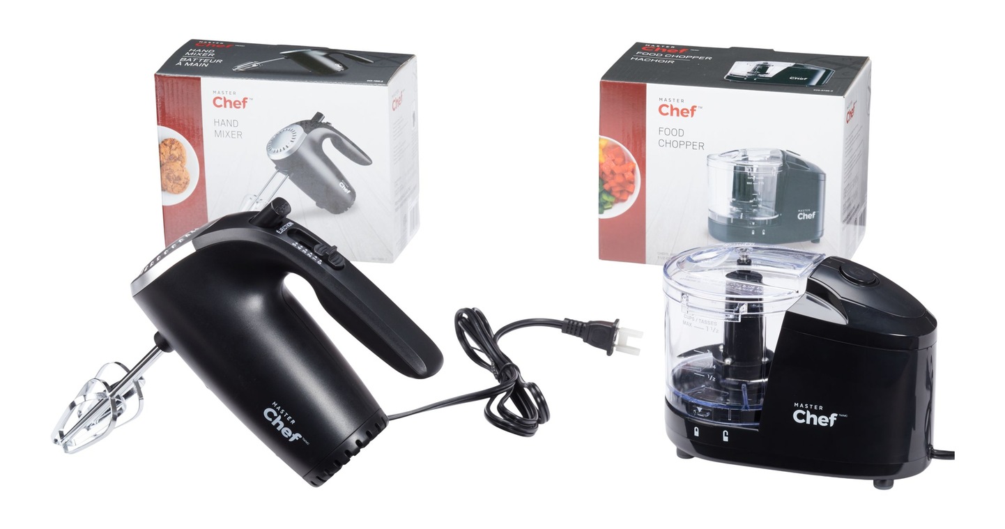 MASTER Chef Hand Mixer & Food Chopper Twin Pack Canadian Tire