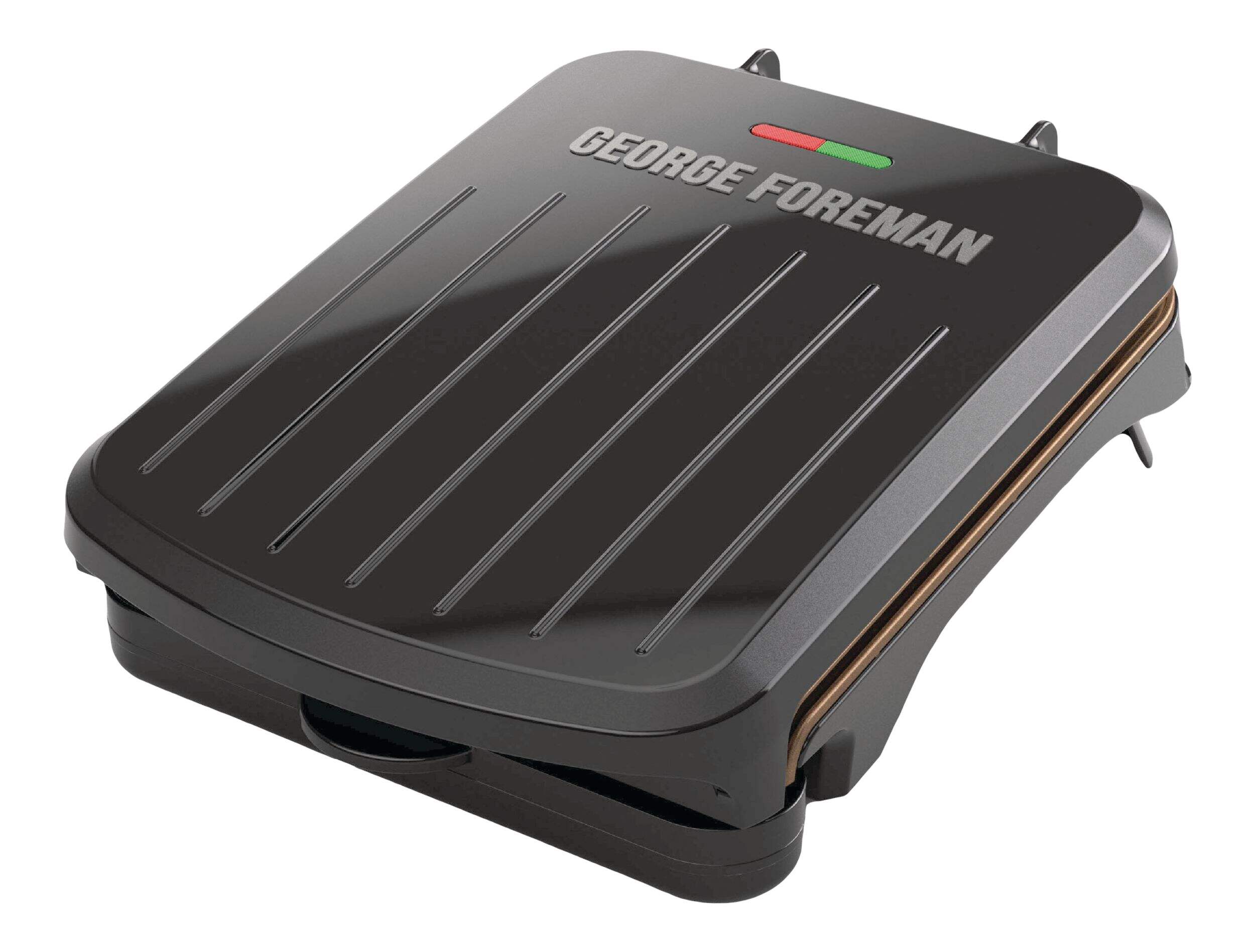 George Foreman Grill & Panini Press, Indoor, 2-Serving Front_Angled_Left