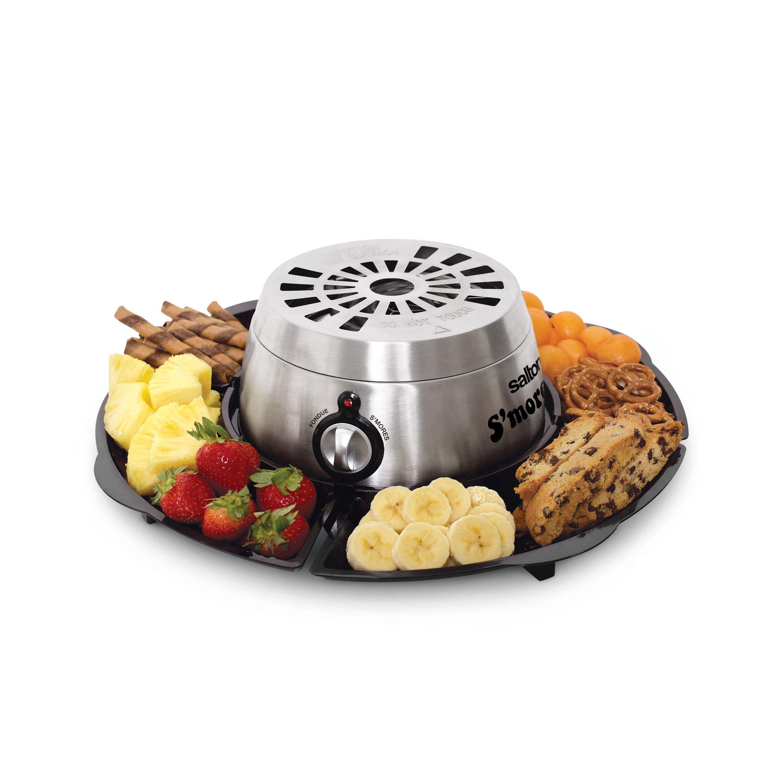 Salton Stainless Steel S'Mores and Fondue Maker Front_Elevated