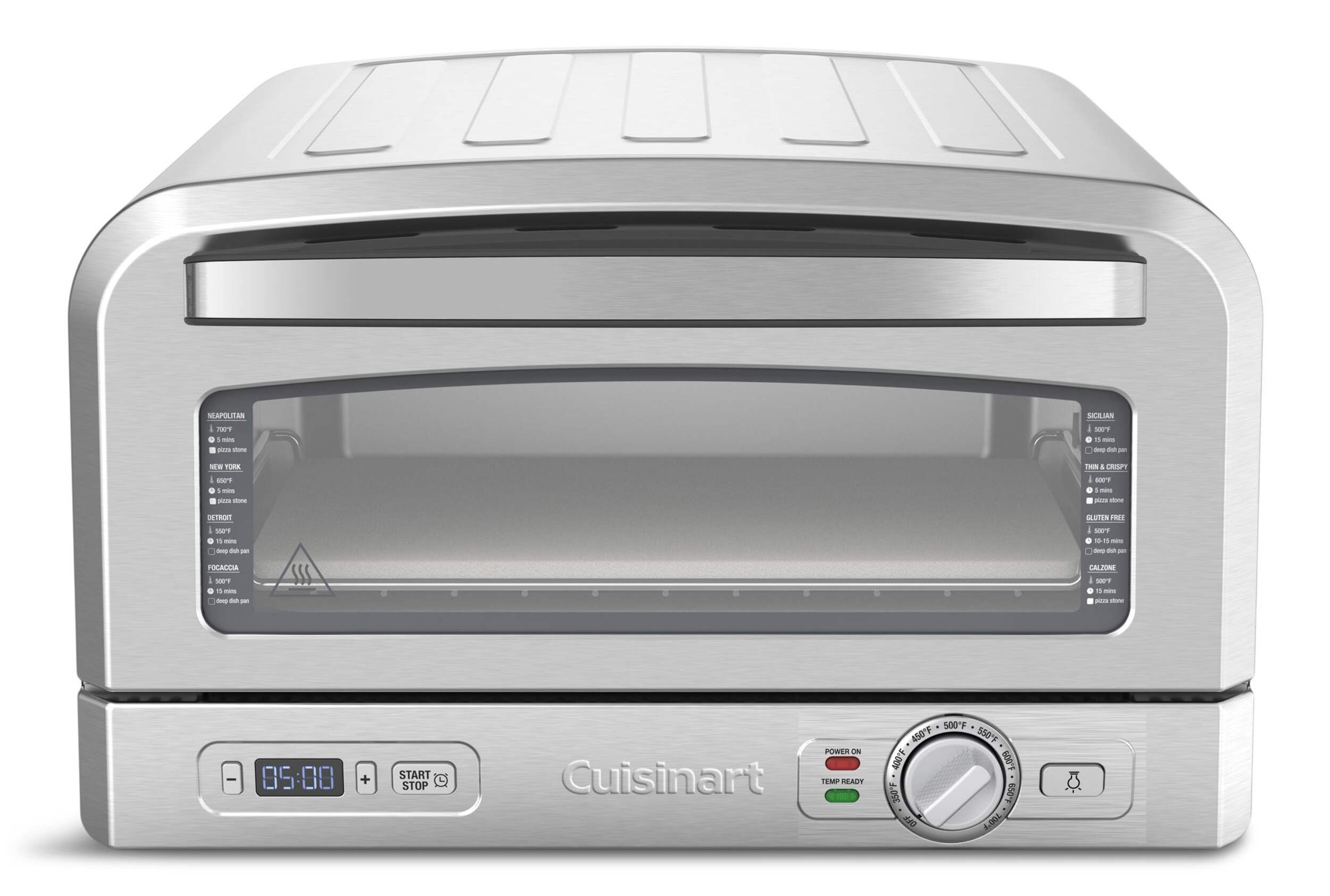 Cuisinart Indoor Pizza Oven, 1800W Front_Elevated