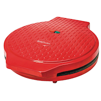 Betty Crocker 12-in Pizza Maker Plus Front_Three_Fourths_Angled_Left