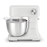 Betty Crocker 300W 10-Speed Stand Mixer, White Side_Left