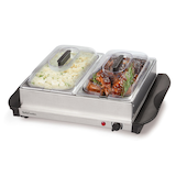 Betty Crocker Buffet Server & Warming Tray Overhead_Plunge