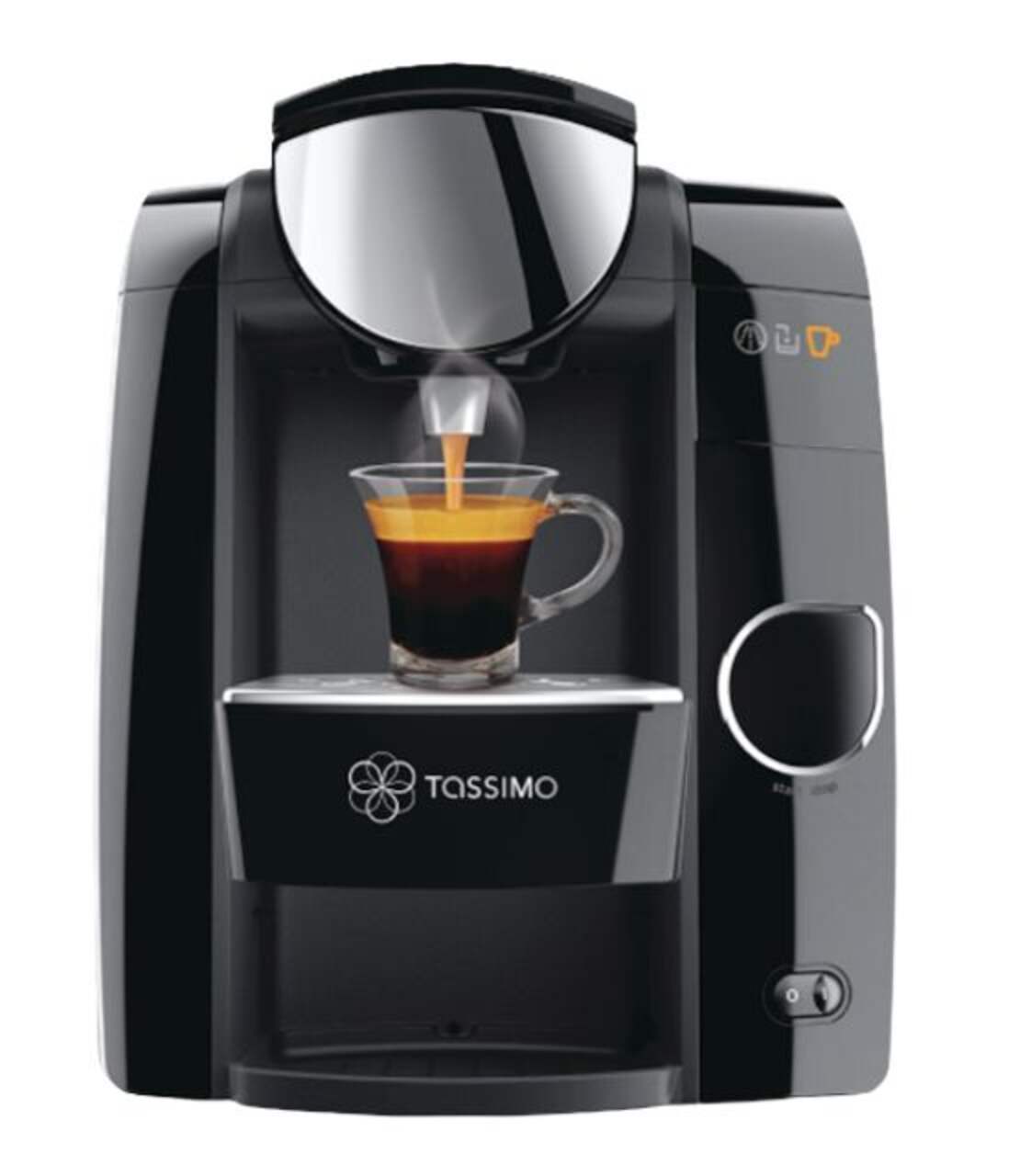 Machine à infusion de café à une tasse Tassimo TMO30, noir