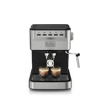 BLACK+DECKER Semi-Automatic 15 Bar Espresso and Cappuccino Maker Front_Elevated