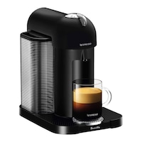 Nespresso Vertuo Coffee Machine by Breville, Matte Black Front_Angled_Right