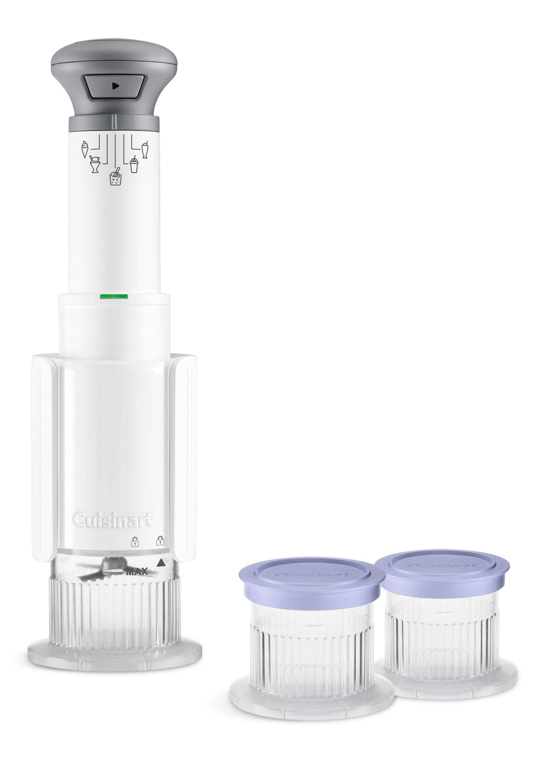 Cuisinart Fast Freeze Ice Cream & Yogurt Maker, White Composite_or_Mixed