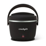 Crock Pot Electric Lunch Box, Black Front_Flat