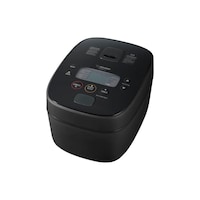 Zojirushi Induction Heating Rice Cooker, Black, 5.5-cups Front_Three_Fourths_Angled_Left