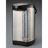 Zojirushi Stainless Steel VE Hybrid Water Boiler/Kettle & Warmer, 5-L Front_Three_Fourths_Angled_Left