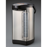Zojirushi Stainless Steel VE Hybrid Water Boiler/Kettle & Warmer, 5-L Front_Three_Fourths_Angled_Left