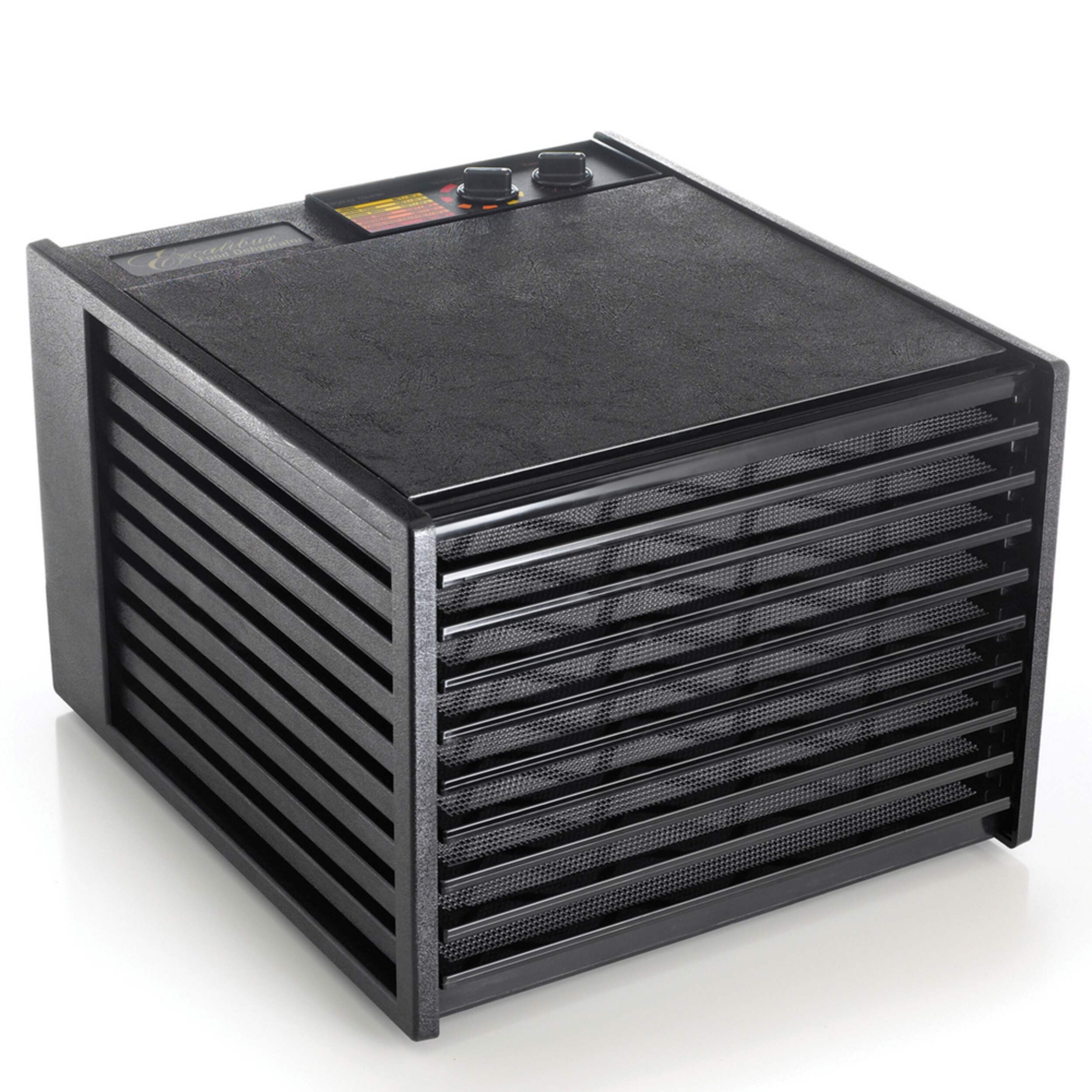 Excalibur 9-Tray Food Dehydrator with Timer Front_Three_Fourths_Angled_Right