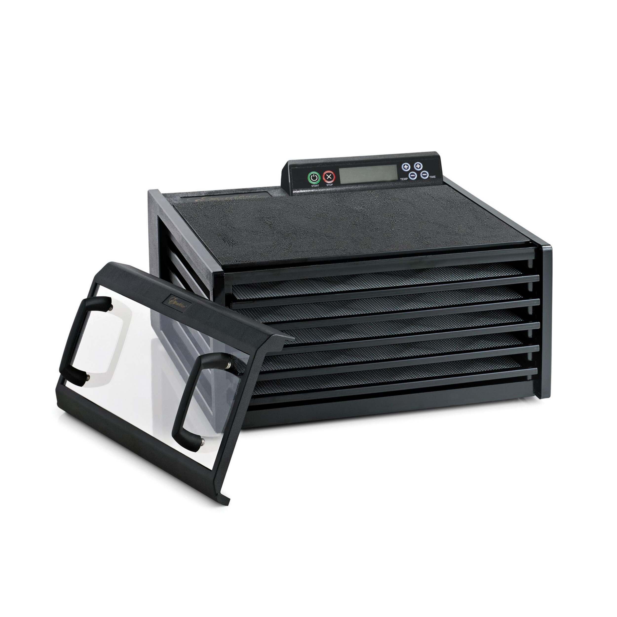 Excalibur 5-Tray Digital Food Dehydrator, Timer & Window Front_Angled_Right