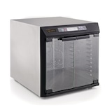 Excalibur 10-Tray Stainless Steel Digital Food Dehydrator Front_Three_Fourths_Angled_Right