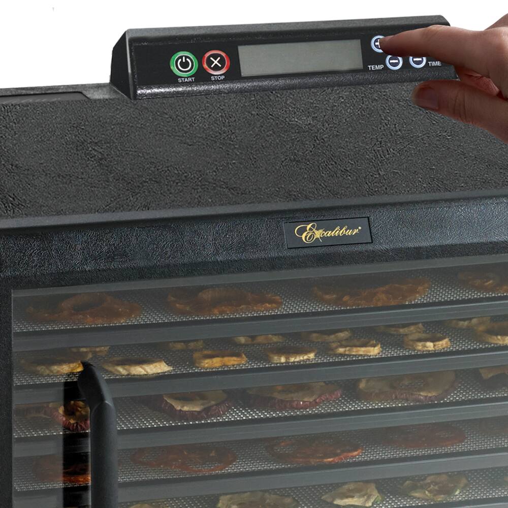 Excalibur 10Tray Stainless Steel Digital Food Dehydrator Canadian Tire