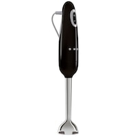 Smeg 50's Retro Style Hand Blender with Chopper & Whisk Attachments, 350W, More Options Available Front_Angled_Right