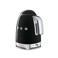 Bouilloire électrique de comptoir à température ajustable de style rétro années 50 Smeg, 1 400 W, 1,7 L