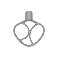 Smeg Aluminum Flat Beater Attachment for Smeg Stand Mixer