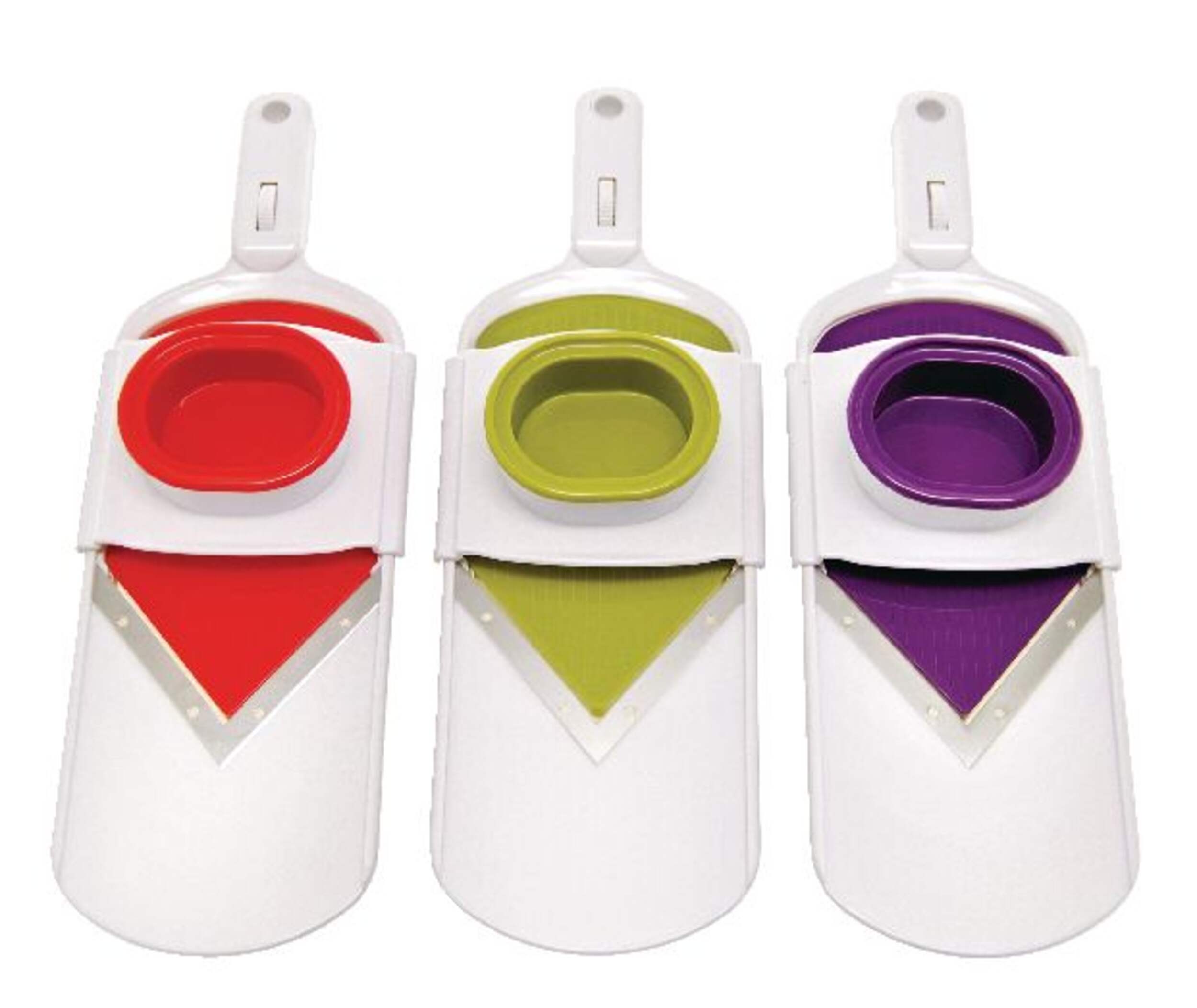 Mandoline Starfrit, couleurs variées Overhead_Plunge