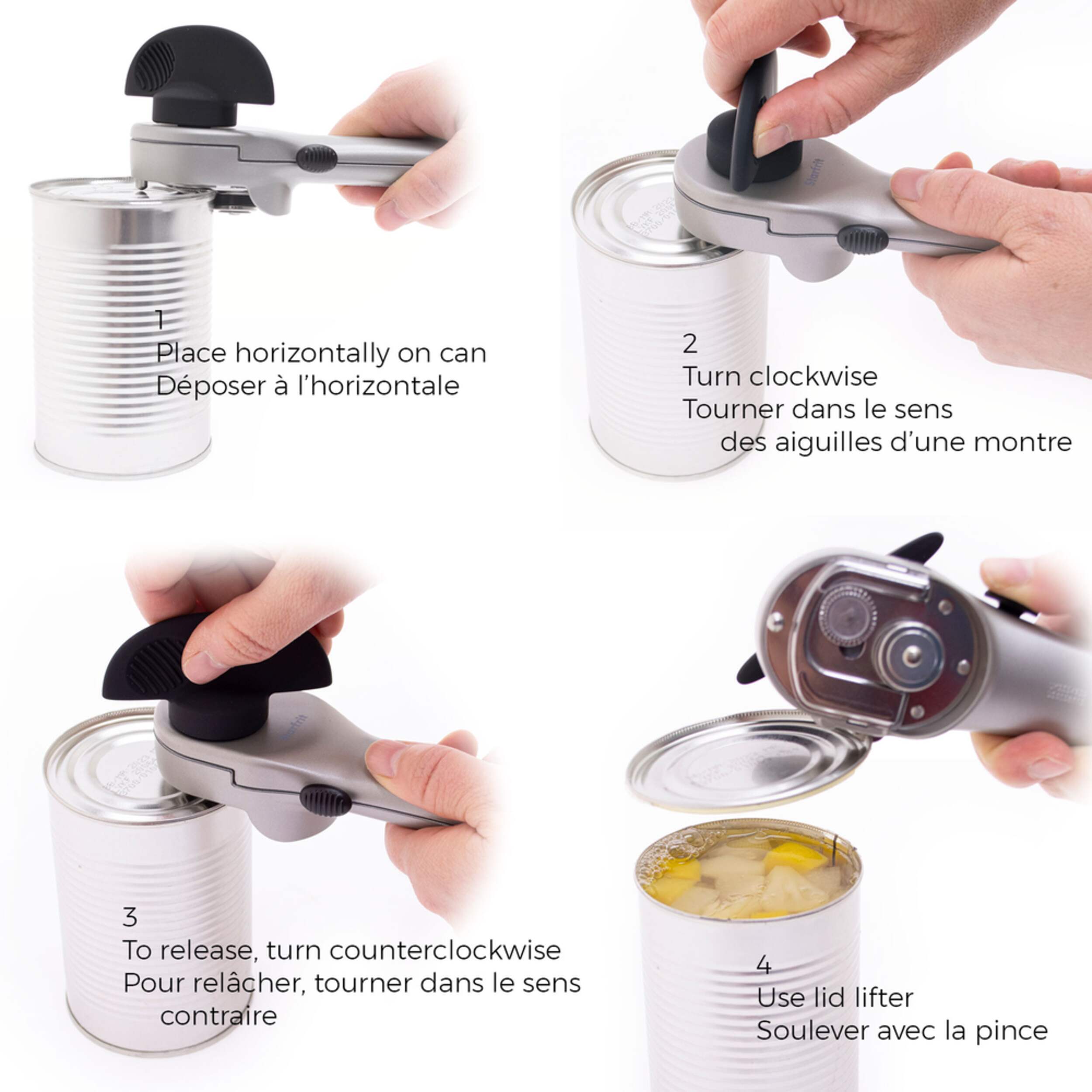 Starfrit Securimax Stainless Steel Can Opener Canadian Tire