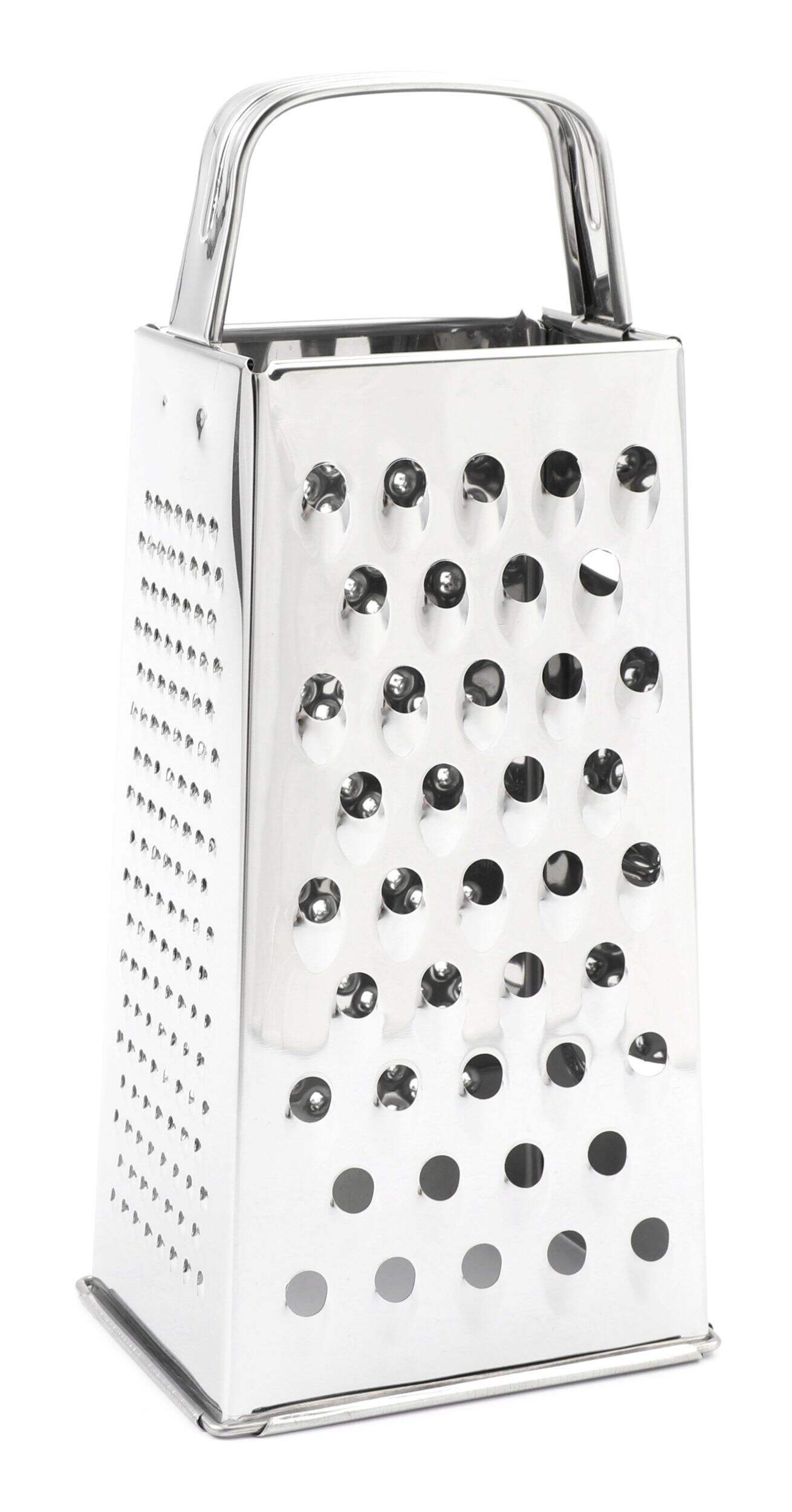 Stainless Steel Box Grater Front_Angled_Right