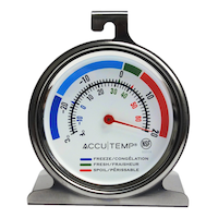 MASTER Chef Refrigerator & Freezer Thermometer Front_Elevated