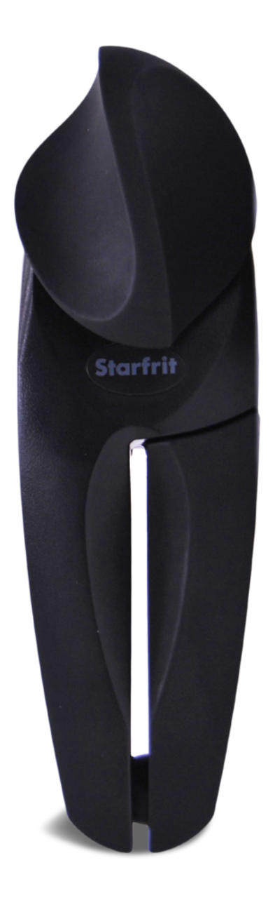 Starfrit MightiCan Manual Can Opener with Soft Grip, Black