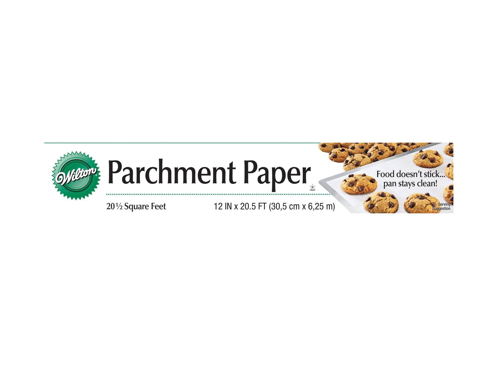 Wilton Papier Parchemin avec Guide 30 - Ares Accessoires de cuisine