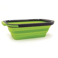 Starfrit Plastic Collapsible Over-the-Sink Colander, 5.6-L Front_Angled_Right