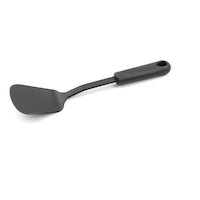 Nylon Non-Stick Solid Turner, Black