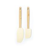 KitchenAid Wooden Spatulas with Silicone Head, 2-pc Front_Flat