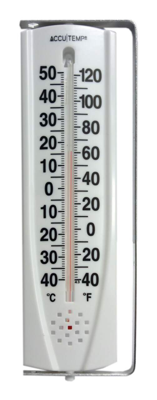 Outdoor/Indoor Thermometer, Celcius and Fahrenheit