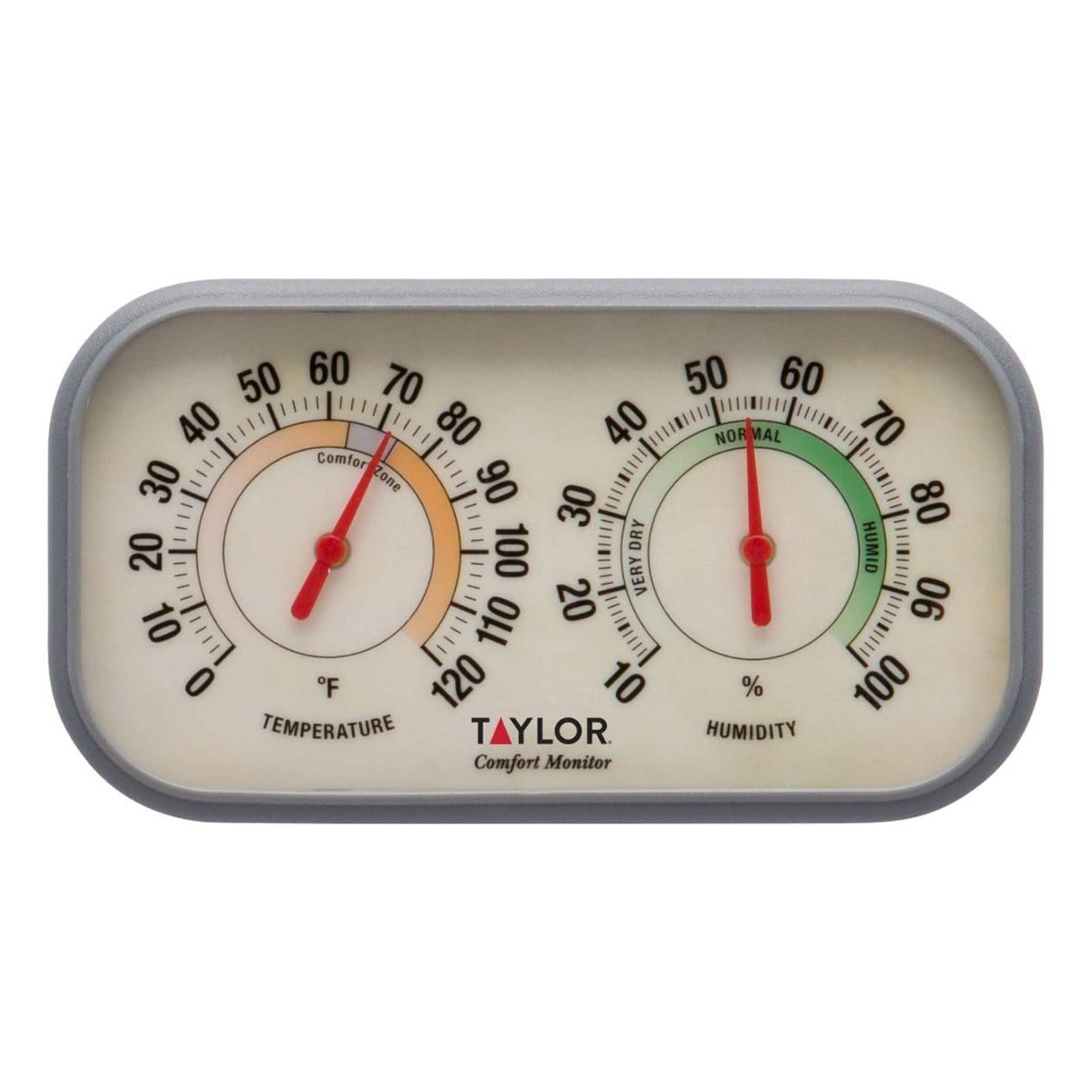 Taylor Analog Indoor Thermometer with Humidity Meter Canadian Tire