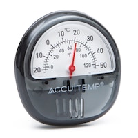 Accutemp Analog Mini Thermometer Front_Angled_Right