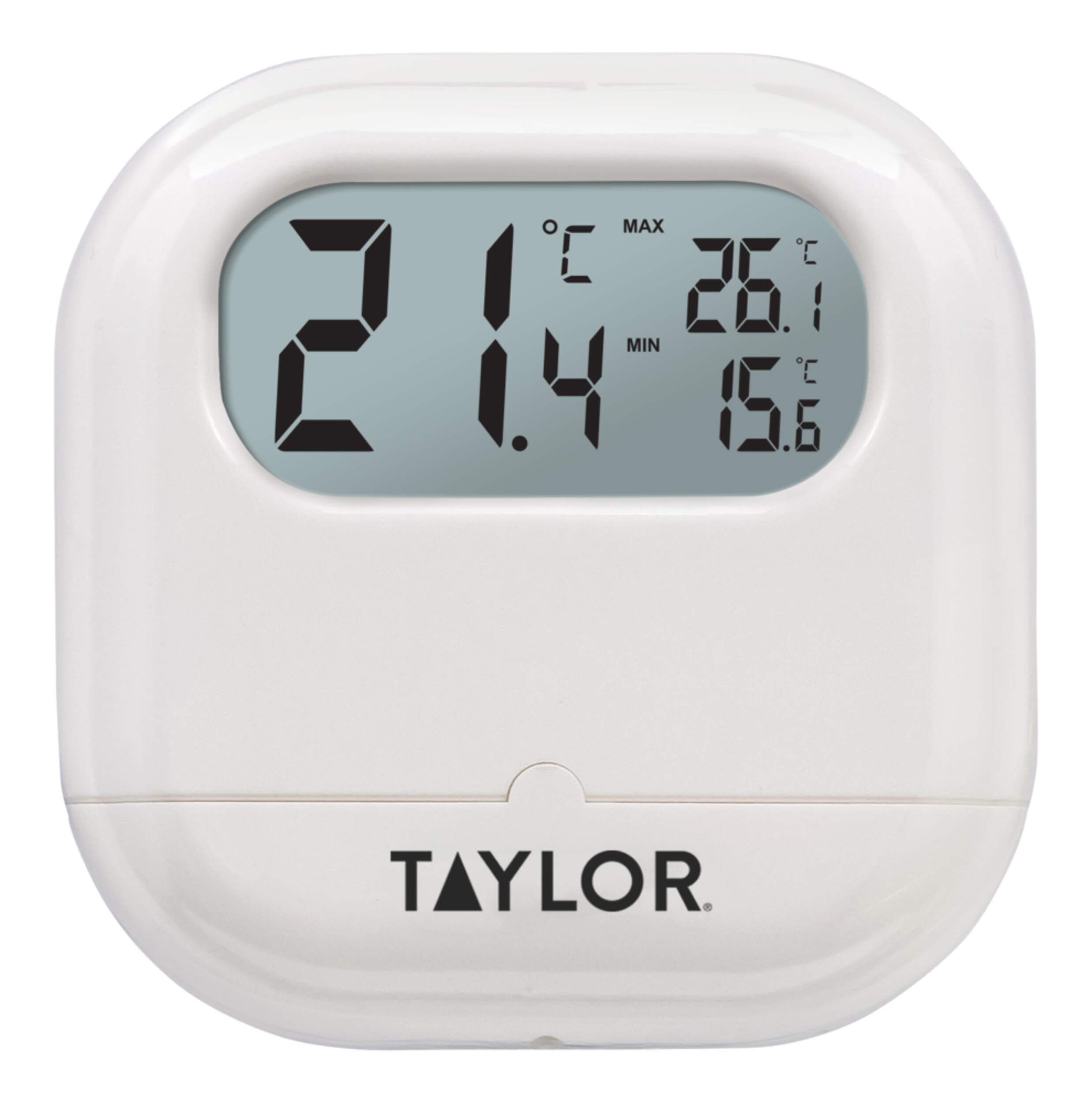 Taylor Dual Mounting Indoor/Outdoor Digital Thermometer Front_Flat