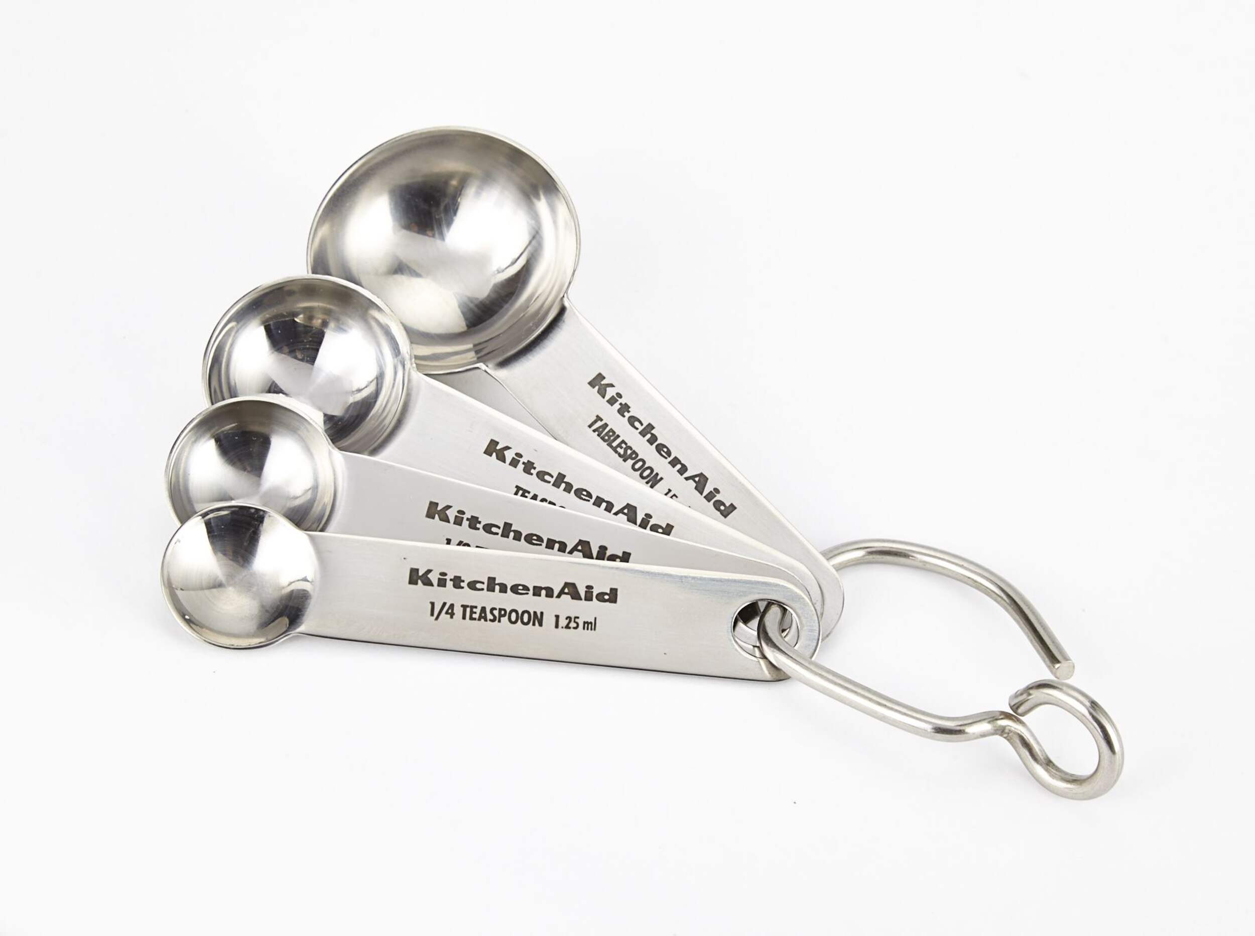 KitchenAid Stainless Steel Measuring Spoons, 4pc Canadian Tire
