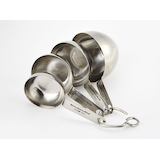 KitchenAid Stainless Steel Measuring Cups, 4-pc Front_Angled_Left