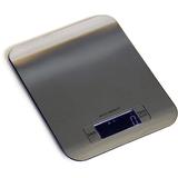 Accuweight Stainless Steel Slim Kitchen Scale, 5kg Front_Angled_Right